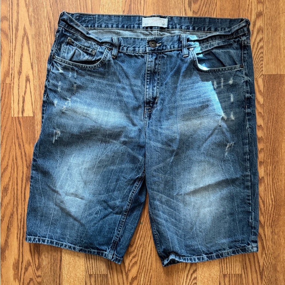 Men's Blue Denim Shorts